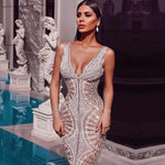 Always The Superstar Never The Camera  Man - Sequin Silver Dress