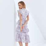 Ruffle Sleeveless Dress