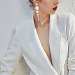 Dropping Pearls Earrings