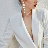 Dropping Pearls Earrings