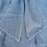 Dutchess Bow Denim Top