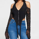 Stacked Sleeve Top