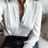 What Time Is The Meeting Button Blouse
