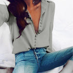 What Time Is The Meeting Button Blouse