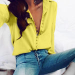 What Time Is The Meeting Button Blouse